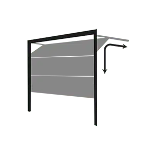 Sectional doors icon