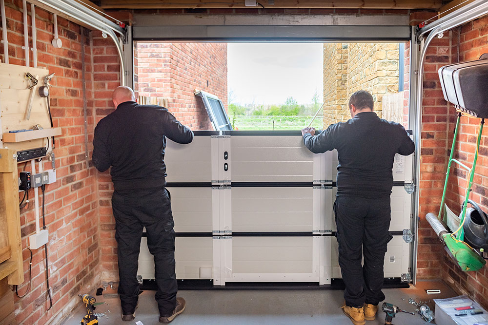 installation of Garage doors