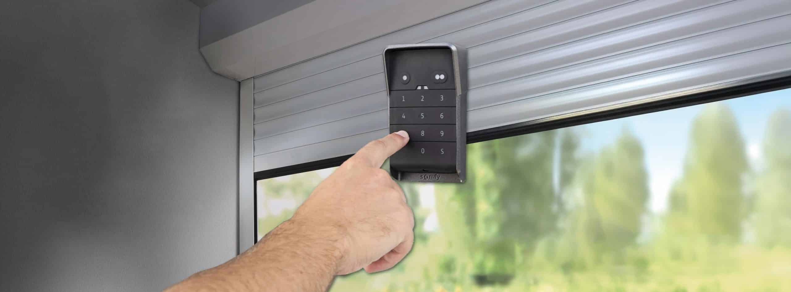 Garage door automation keypad