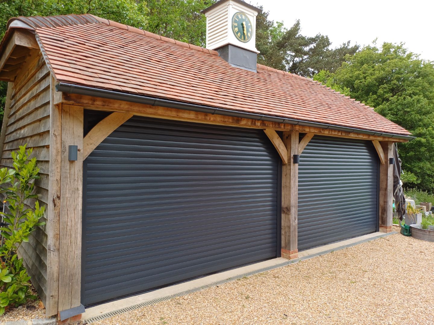 Grey Garage Doors