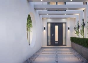 Garage front door