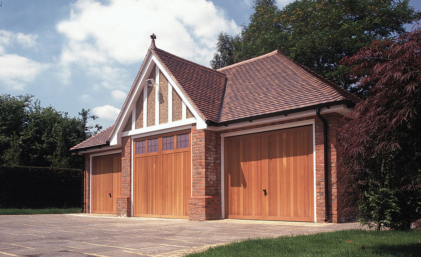 garage door timber