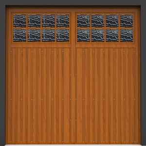 Bedford_G Oak Timber Garage Doors