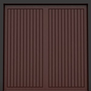 Berkeleyvertical _Rosewood Timber Garage Doors