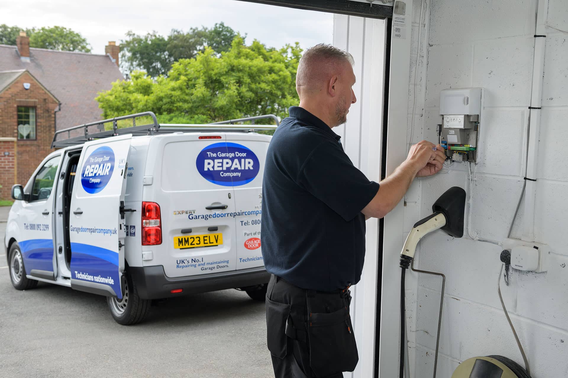 Garage repairs prepare for summer