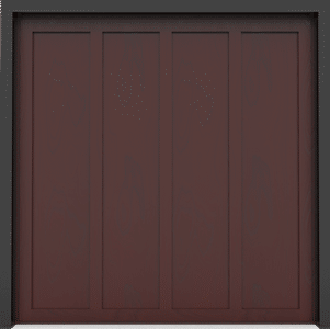 STUART Rosewood Timber Garage Doors