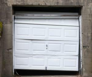 Old garage door