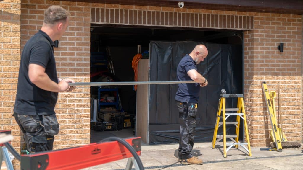 Sectional Garage Door Pre Installation