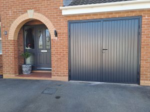 side hinged garage door prices