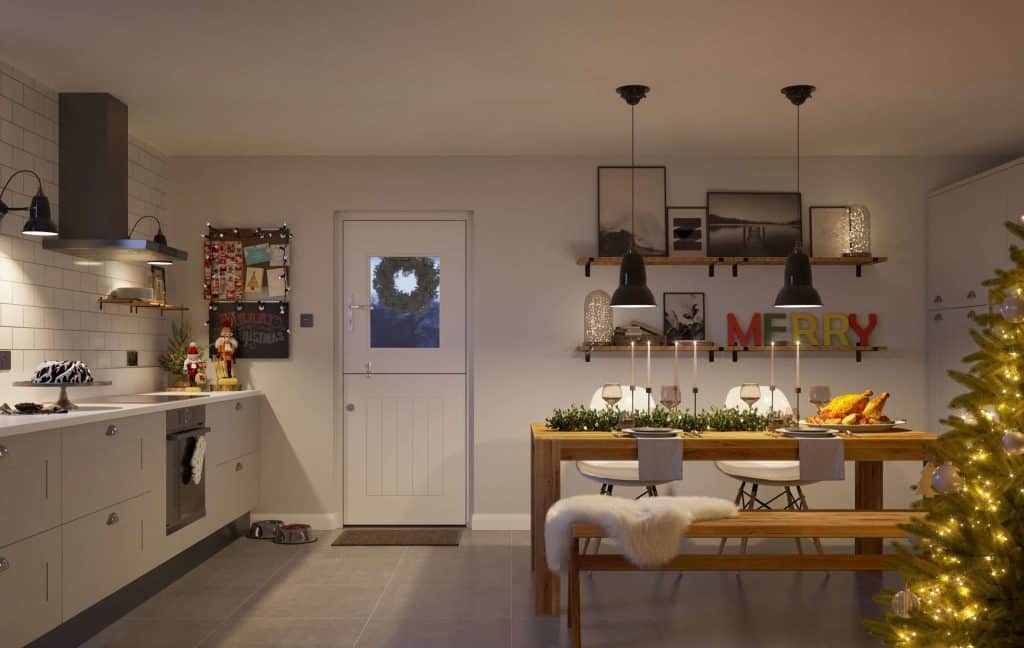 Christmas Entrance Doors