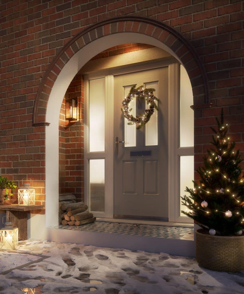 Christmas Set Entrance Door