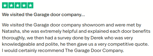 Garage Door Trustpilot Review 4