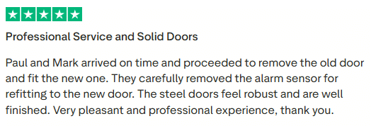 Garage Door Trustpilot Review 5