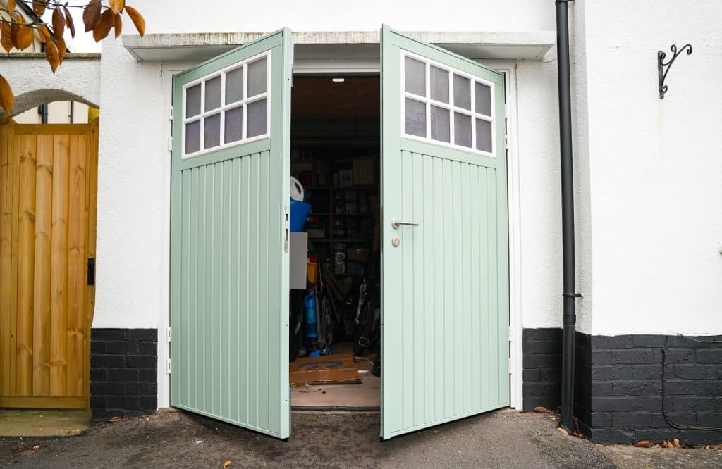 side hinged garage door installers