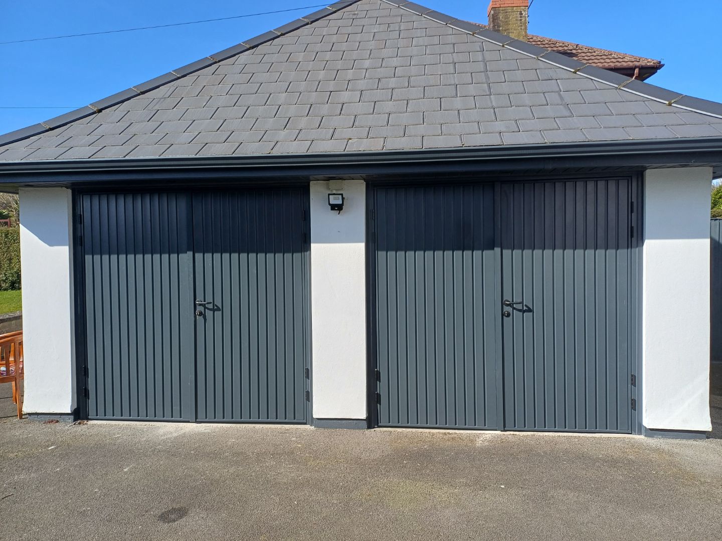 side hinged garage doors sunderland
