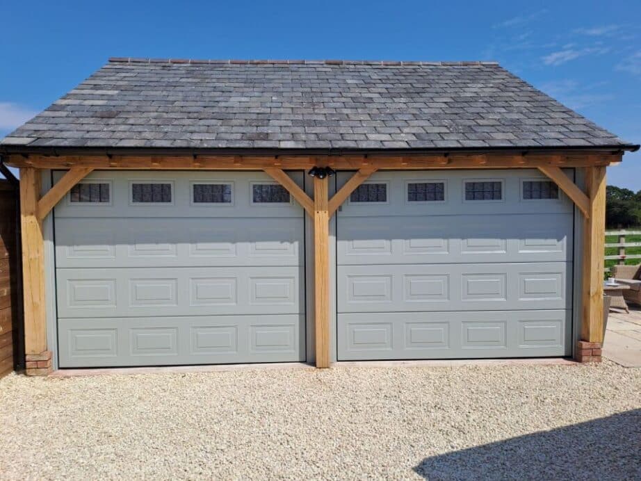 reinforced garage door panels for security